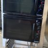 BLUE SEAL Stacked Pair E31 Electric Convection Ovens with Stand