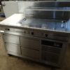 MENU SYSTEM Bespoke Electric Griddle Station with Chilled Drawers 1