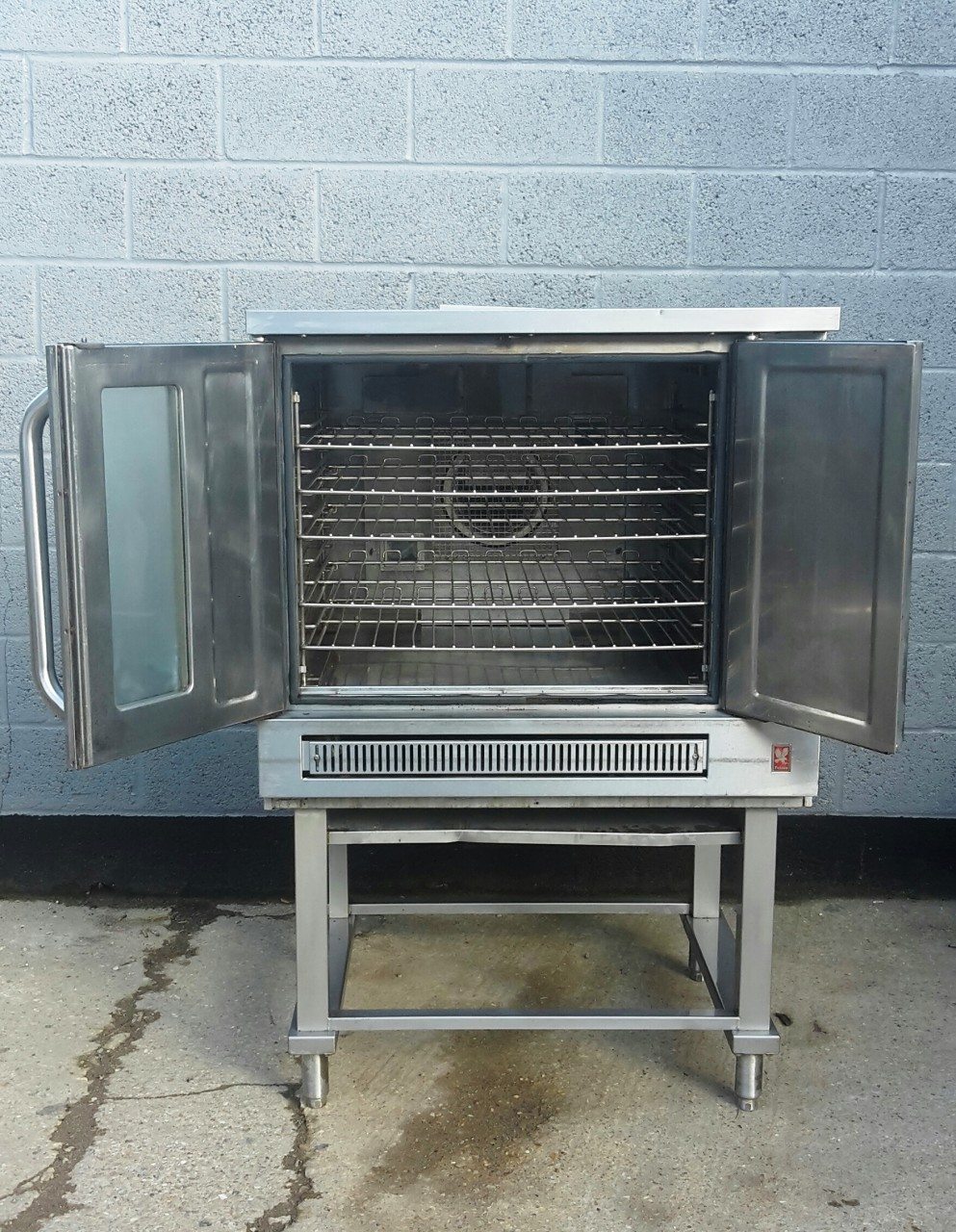 FALCON 80 Gas Convection Oven with Floor Stand