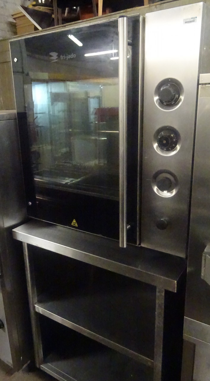 FRI JADO TD-R Manual Electric Rotisserie Oven with Stand CLEARANCE ITEM 1