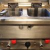 HOBART Table Top Twin Well Electric Fryer CLEARANCE ITEM 1