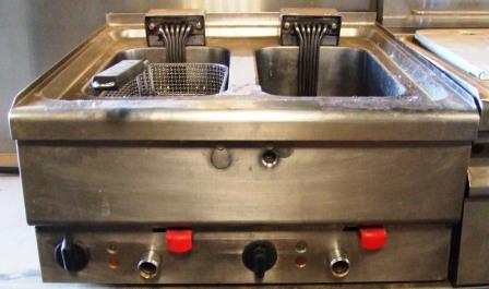 HOBART Table Top Twin Well Electric Fryer CLEARANCE ITEM 1