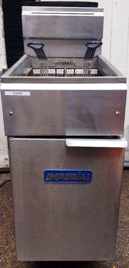 IMPERIAL Elite Single Well Gas FRyer with 2 Baskets 1