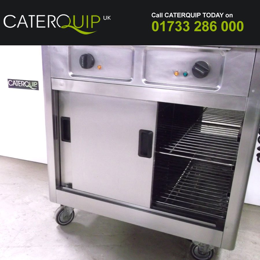 LINCAT 2 Well Heated Servery with Hot Cupboard