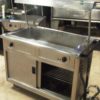 LINCAT 3 Well Heated Servery with Hot Cupboard
