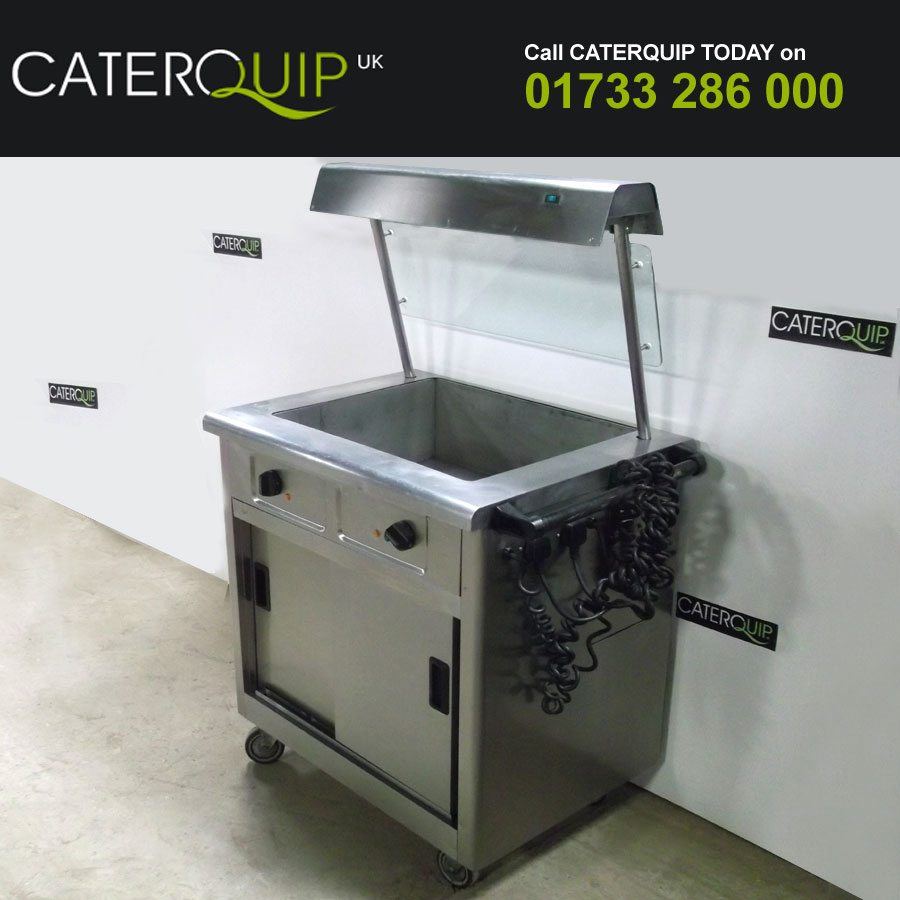 LINCAT 2 Well Heated Servery with Hot Cupboard 1