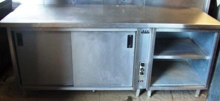 MOFFAT Gas Hot Cupboard with Ambient Storage  CLEARANCE ITEM 1