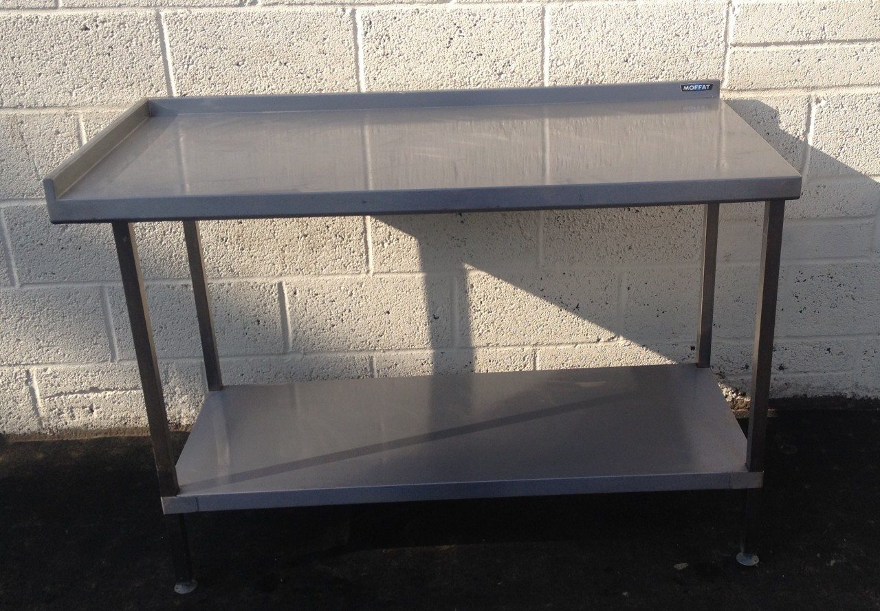 Moffat Stainless Steel Table with Undershelf 1