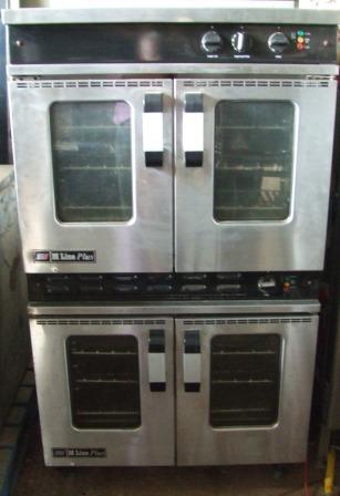 MOORWWOD VULCAN Stacked Pair Gas Convection Ovens – CLEARANCE ITEM 1