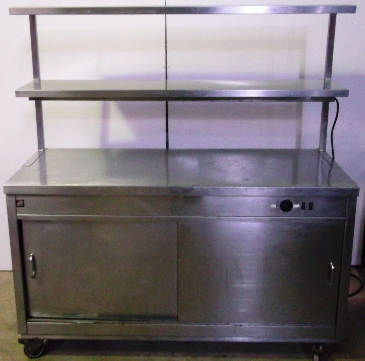 PARRY Hot Cupboard with Double Tier Gantry