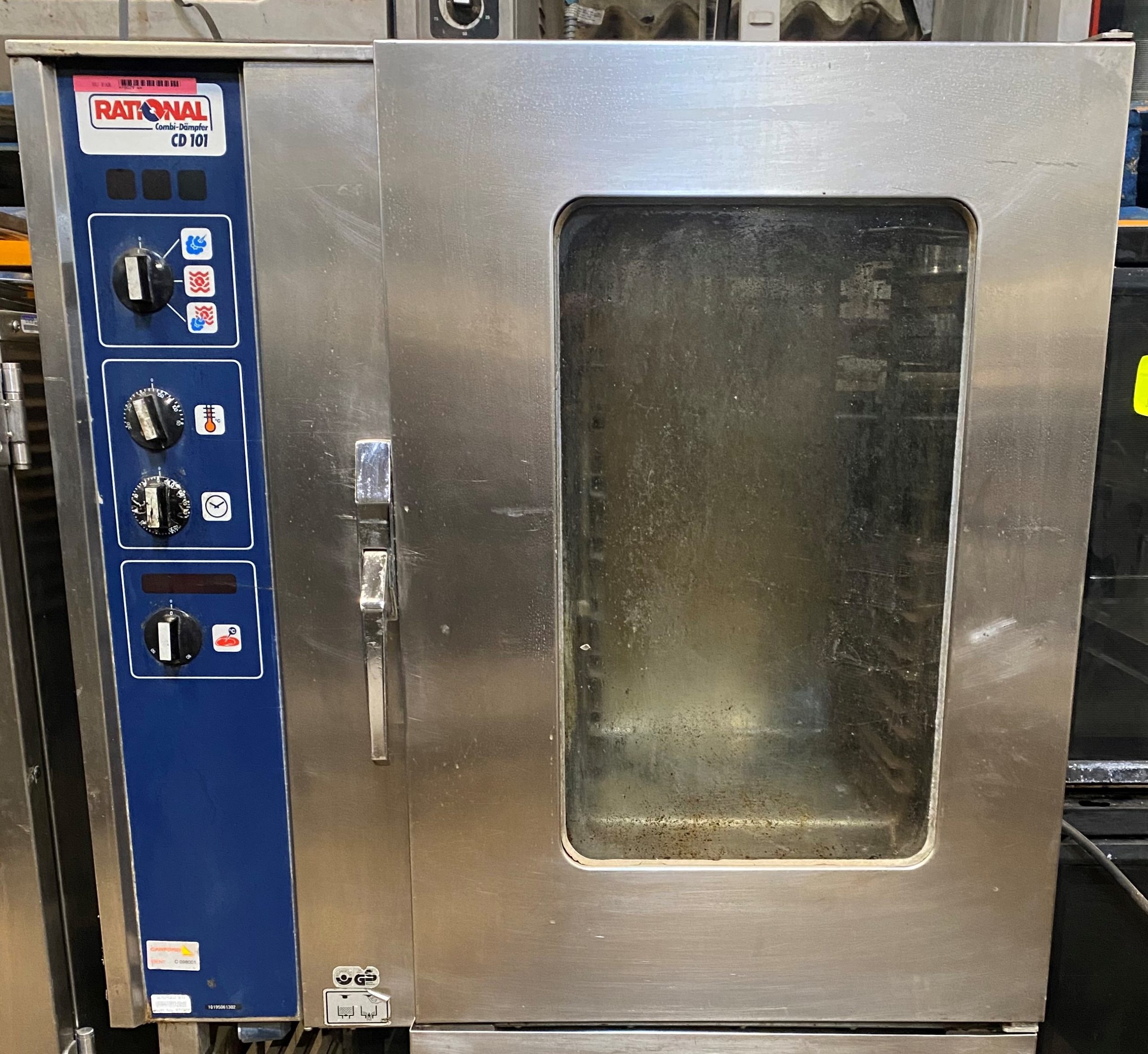 RATIONAL CD Electric 10 Grid Combi Oven with Floor Stand