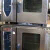 RATIONAL CD Stacked 6 and 6 Grid Electric Combi Ovens