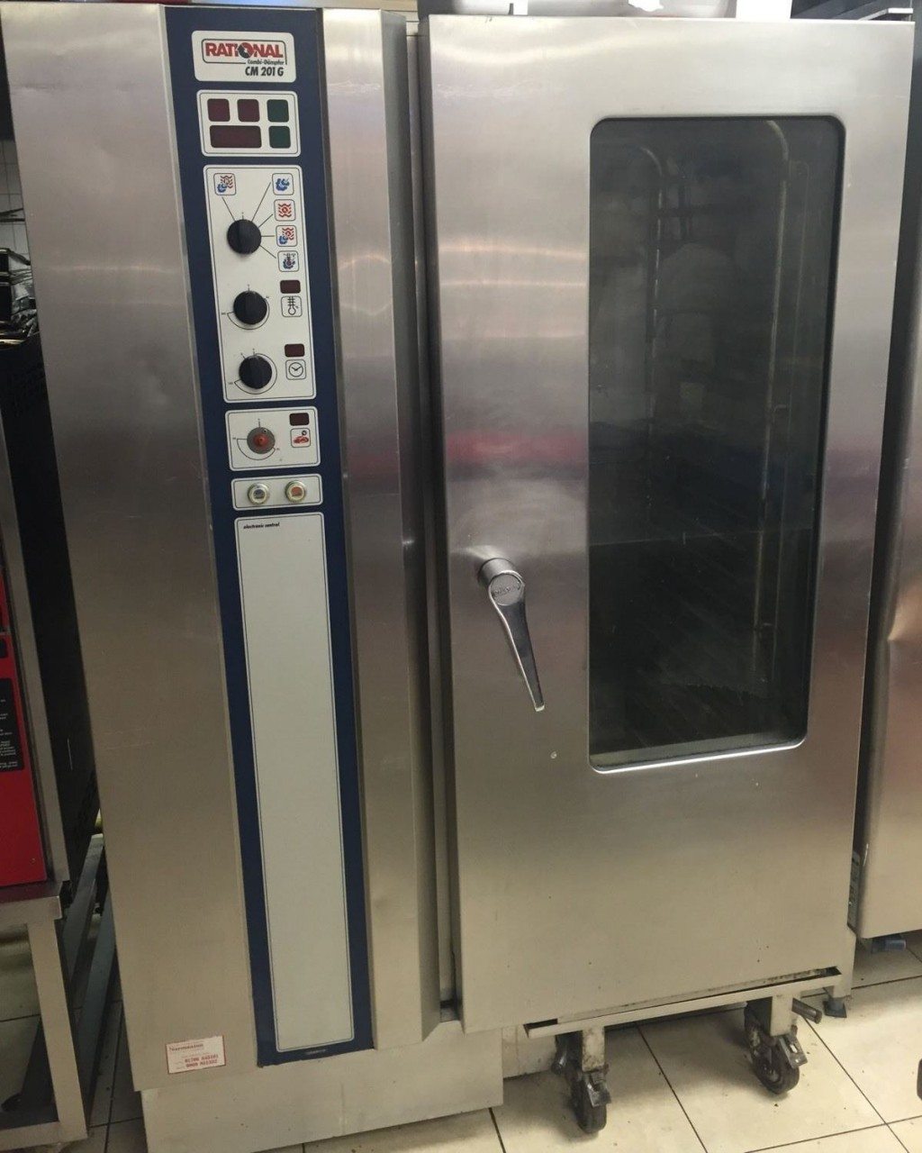 RATIONAL CM 20 grid Combi oven with Trolley – CLEARANCE ITEM 1