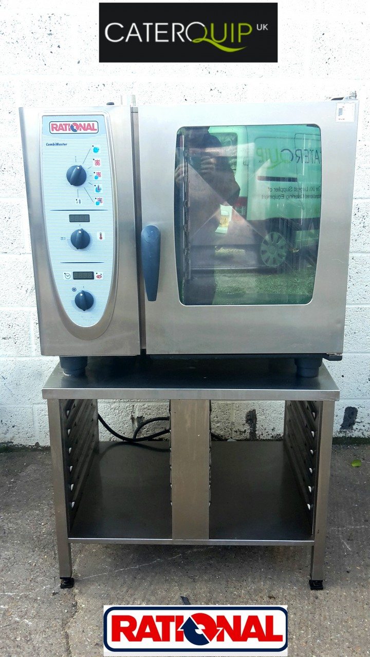 RATIONAL Combi Master Electric 6 Grid with Stand 4
