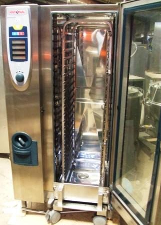 RATIONAL Self Cook Centre Electric 20 Grid Combi Oven with Trolley
