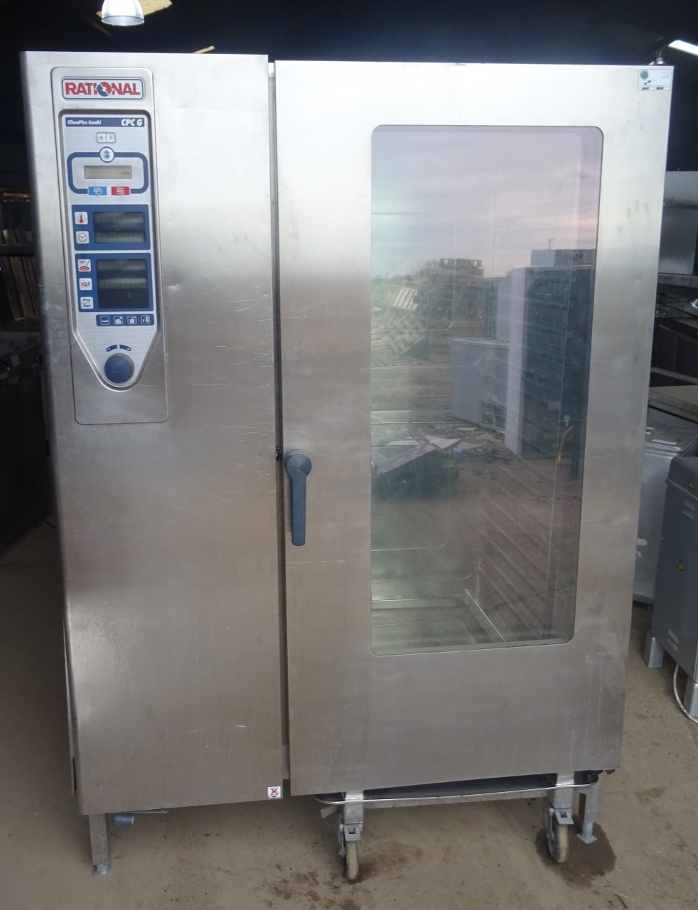 RATIONAL CPC Electric 40 Grid Combi Oven with Trolley