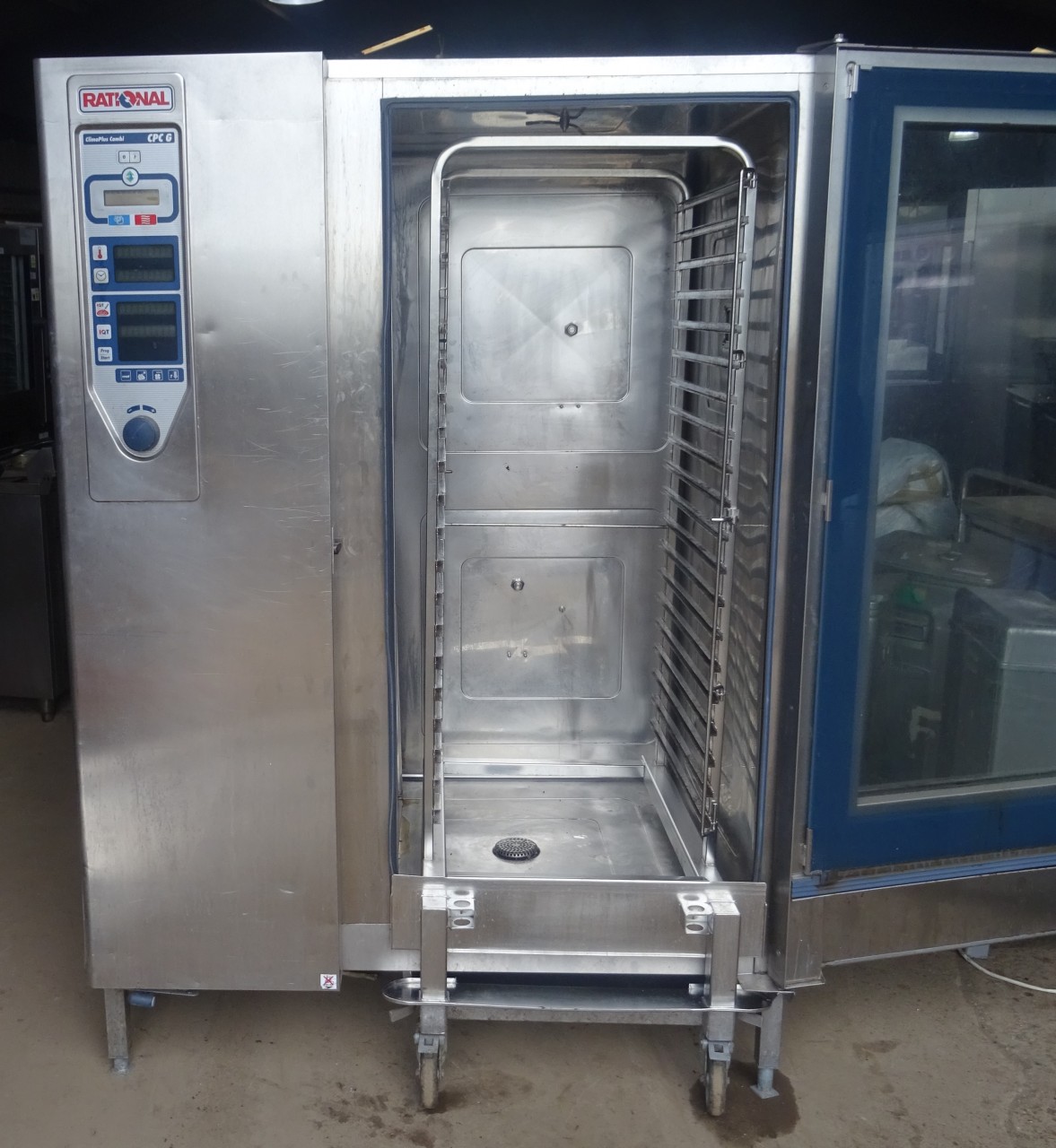 RATIONAL CPC Electric 40 Grid Combi Oven with Trolley