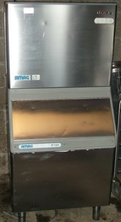 SIMAG SV145 Ice Maker with R155 Storage Bin