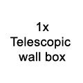 Telescopic Wall Box 500mm 1