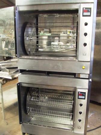 VANGUARD Double Stacked Rotisserie Ovens CLEARANCE ITEM