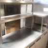 WILLIAMS 3 Door Bench Fridge with Heated Pass & Microwave Shelf