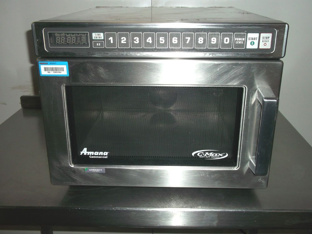 AMANA 1100W C-Max Commercial Heavy Duty Compact Microwave 1