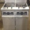 FRYMASTER Twin Tank Gas Fryer with Oil Filtration 1