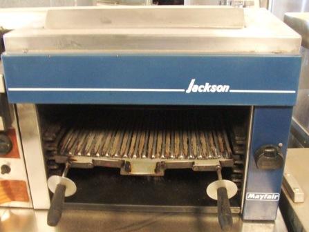 JACKSON Mayfair Compact Electric Salamander Grill with Wall Brackets 1