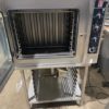 WOLF Single Phase Electric 6 Grid Combi Oven with Floor Stand – Immaculate ex Demo oven