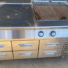 ELECTROLUX Powergrill Electric Char Grill & 6 Drawer Bench Fridge