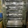 ROTISOL (France) Grande Flamme Electric Rotisserie with Heated Storage Drawers