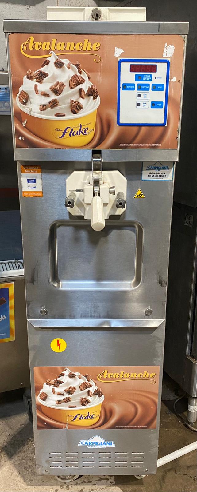 CARPIGIANI Countertop Soft Serve Ice Cream Machine