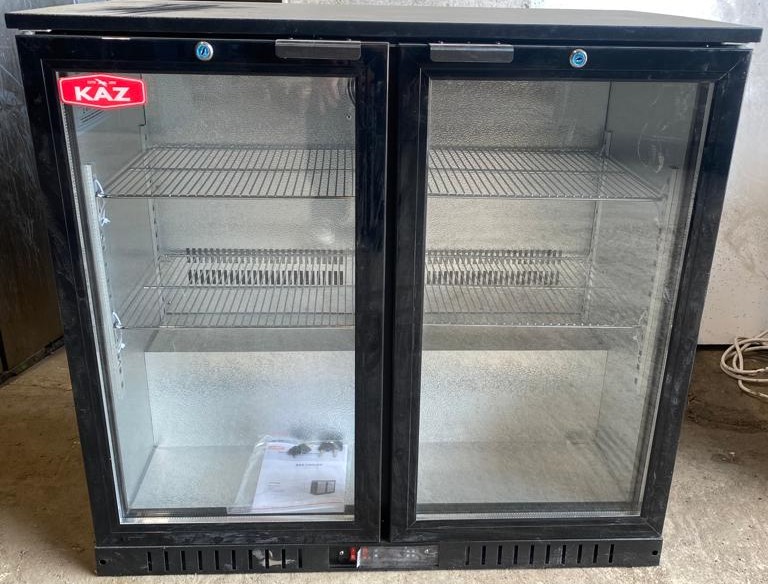 KAZ Double Door Back Bar Bottle Cooler – B Grade new