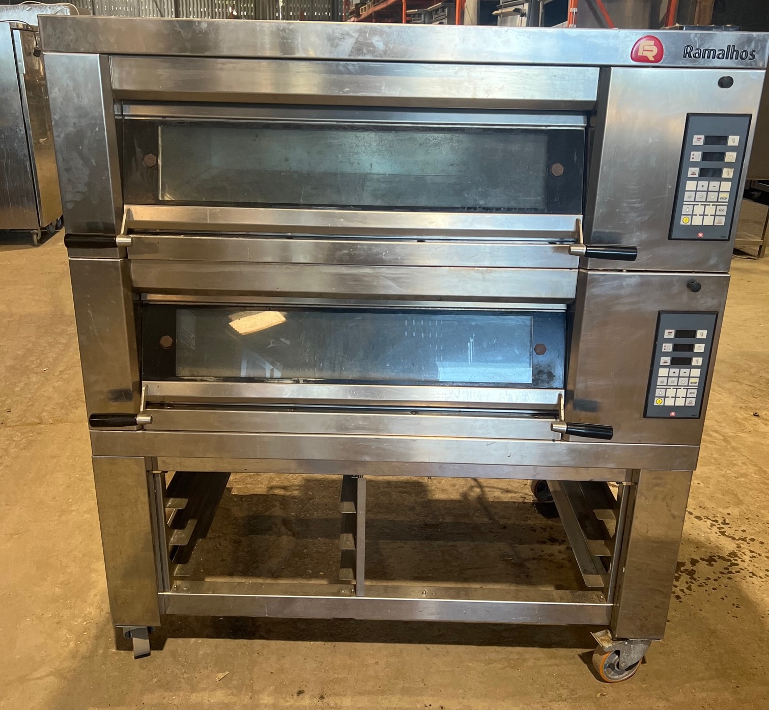 RAMALHOS Twin Deck Gas Bakers/Pizza Oven