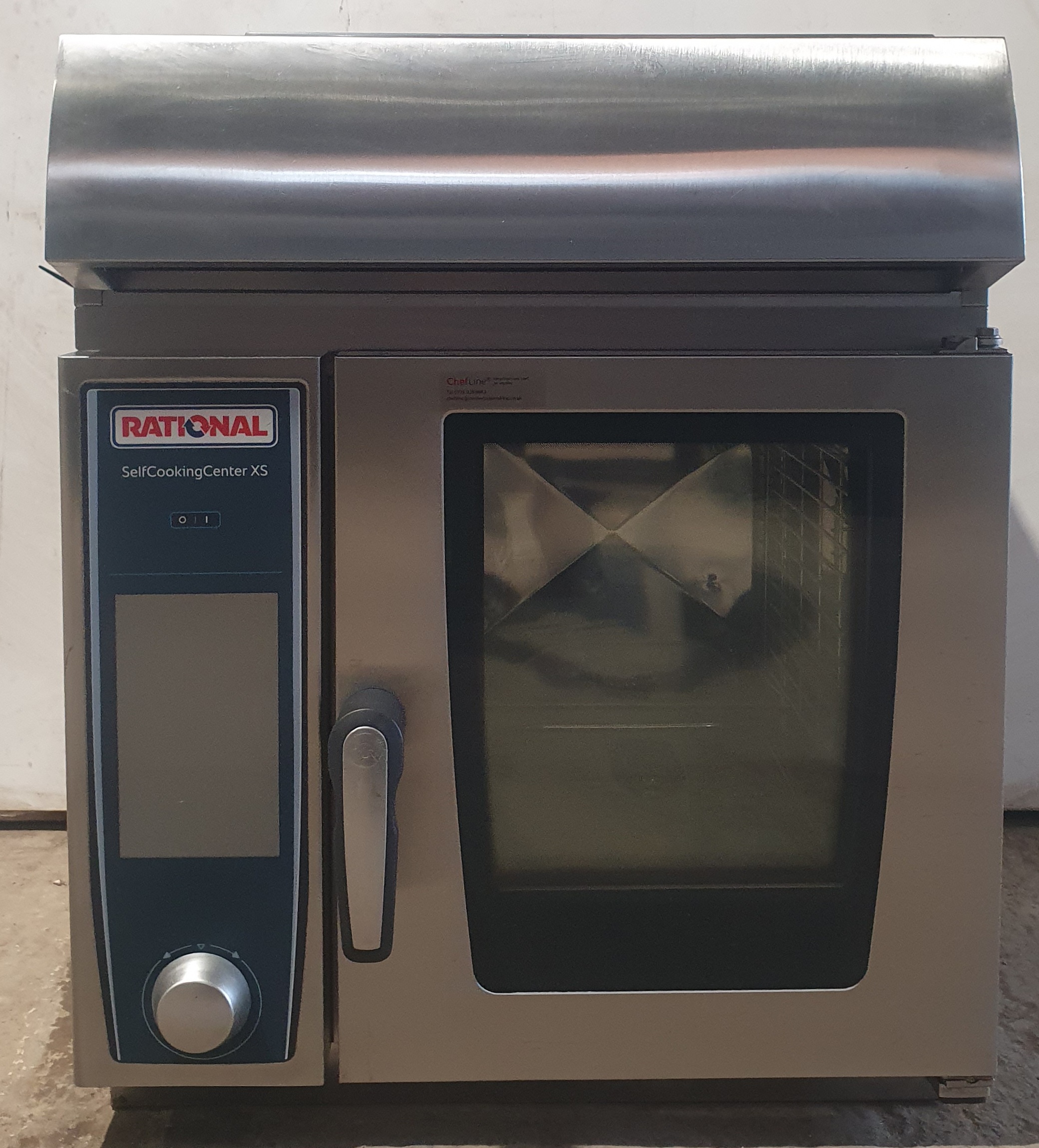 RATIONAL SCC XS Electric 6 Grid with Ultravent Hood – perfect condition